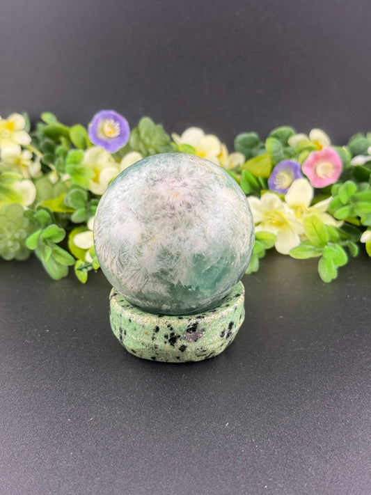 Ruby Zoisite Sphere Holder