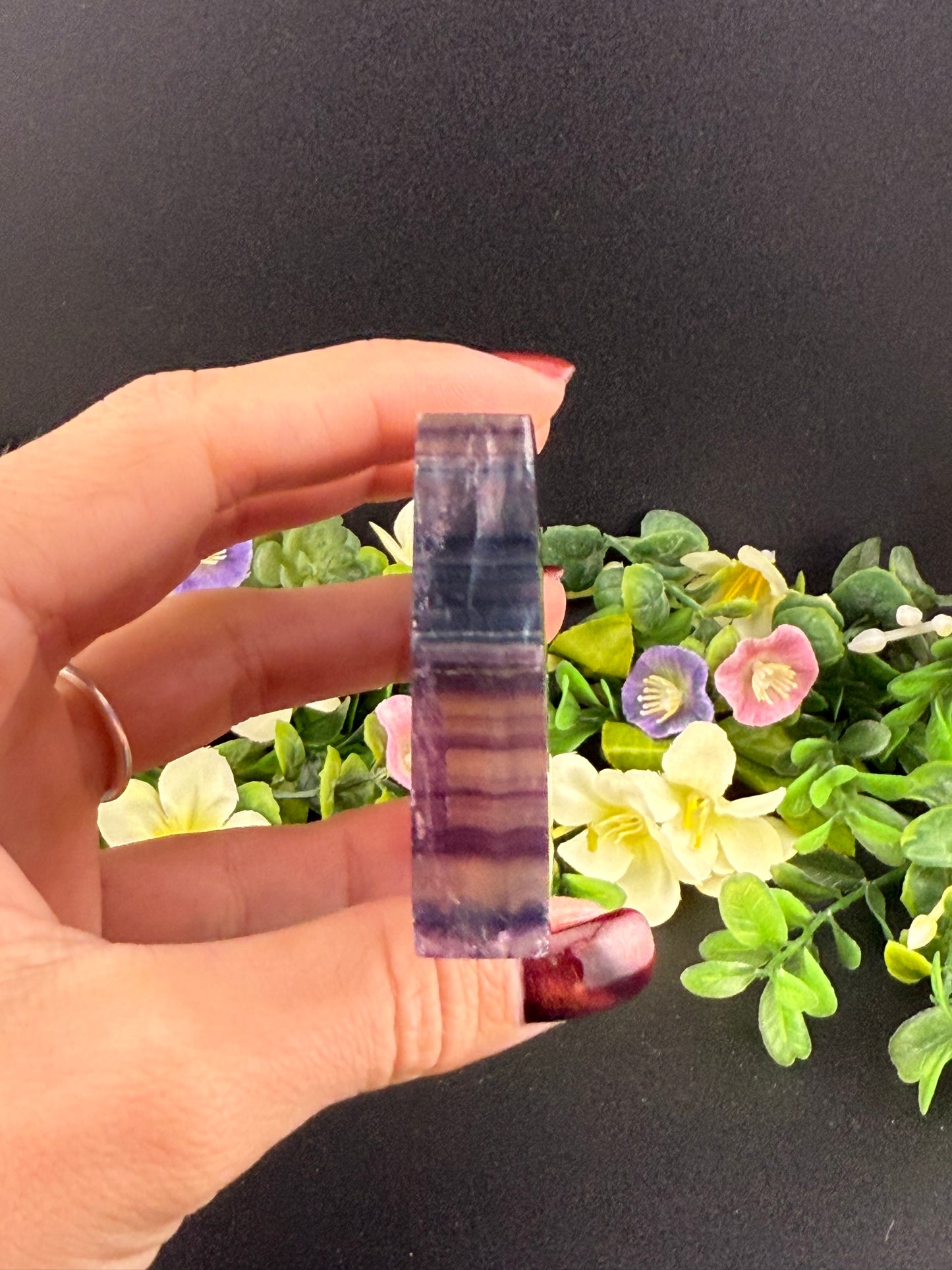 Rainbow Fluorite Slab