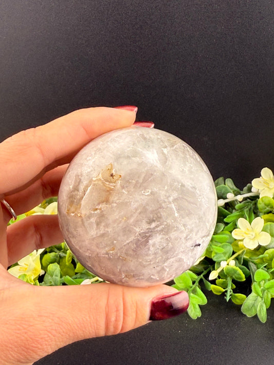Colorless Fluorite Sphere