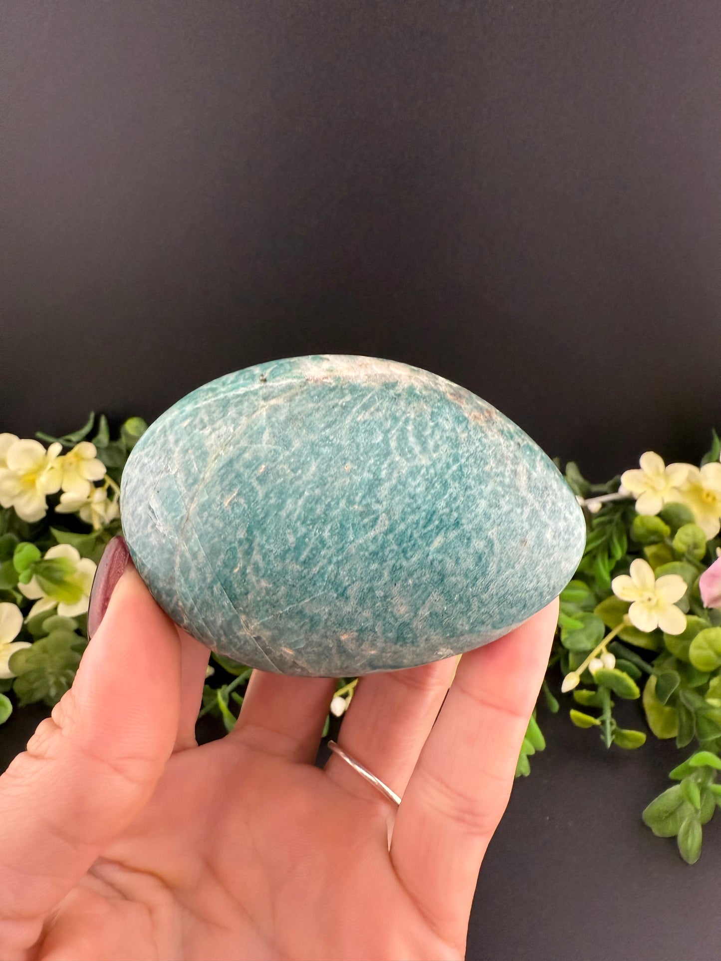 Large Amazonite Palmstone