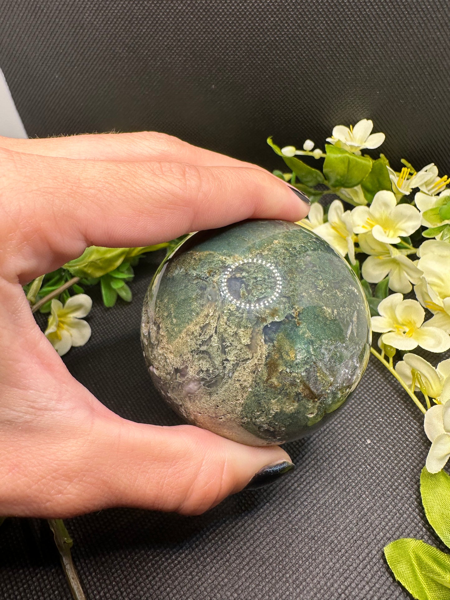 Moss Agate Sphere