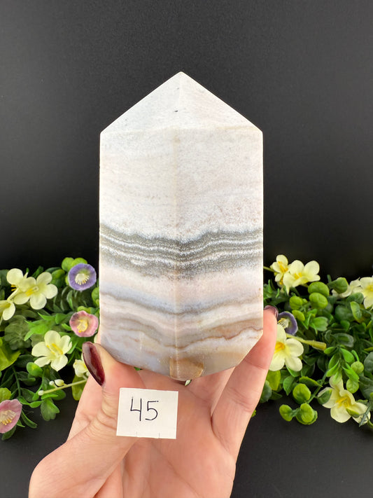 White Ocean Jasper Towers