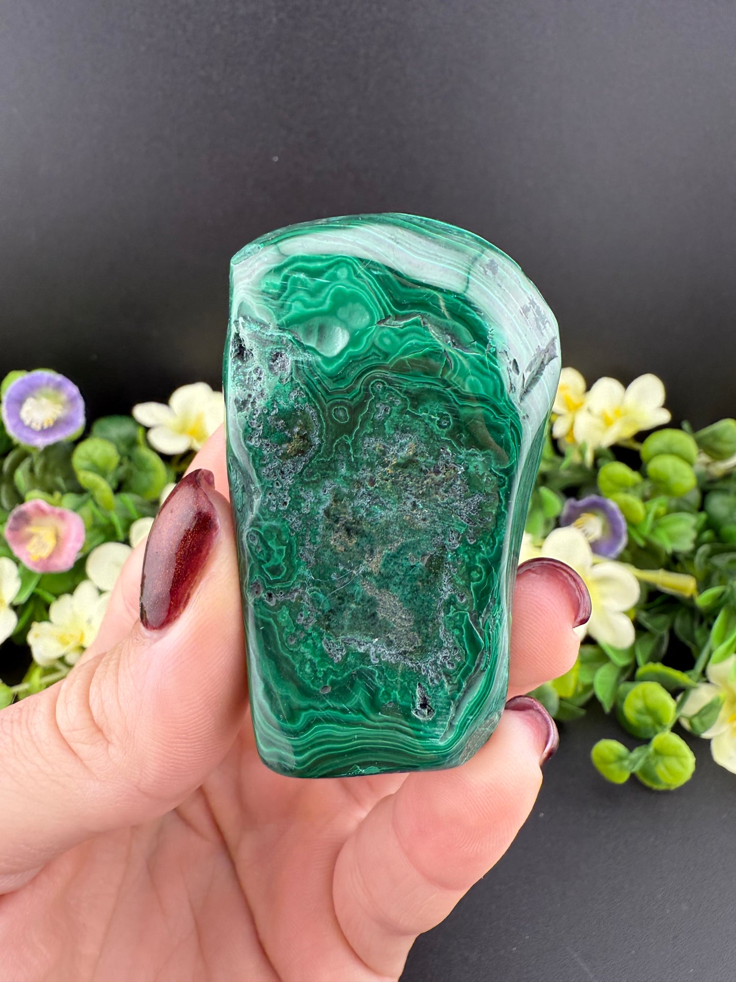 Small Malachite Slab