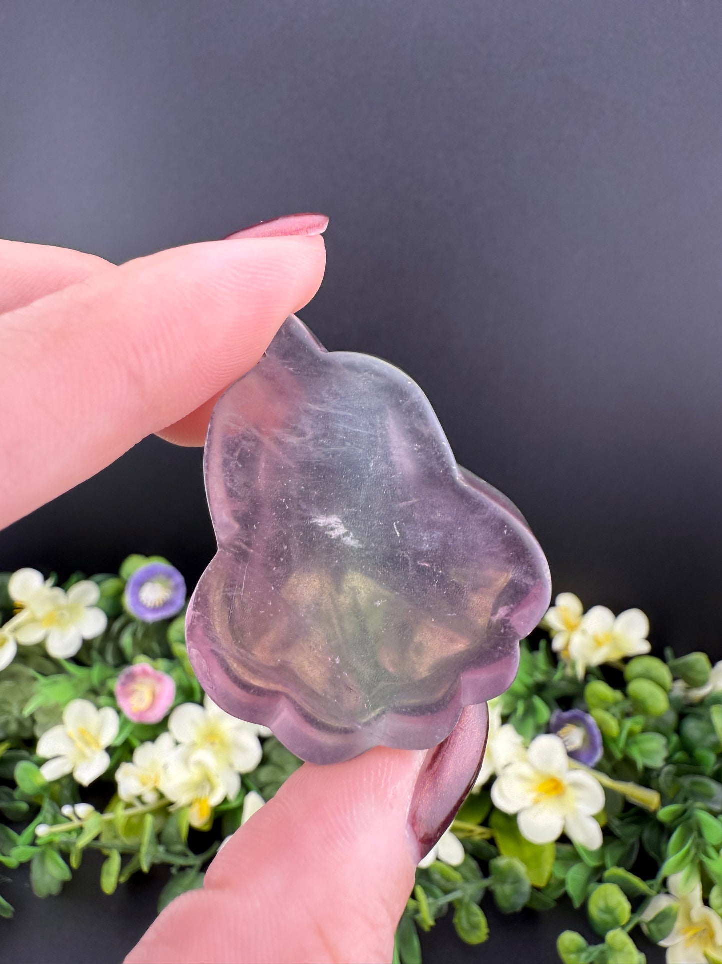 Tiny Fluorite Bell Bowl