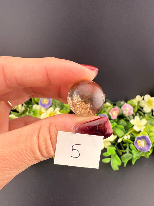 Mini Garden Quartz Spheres