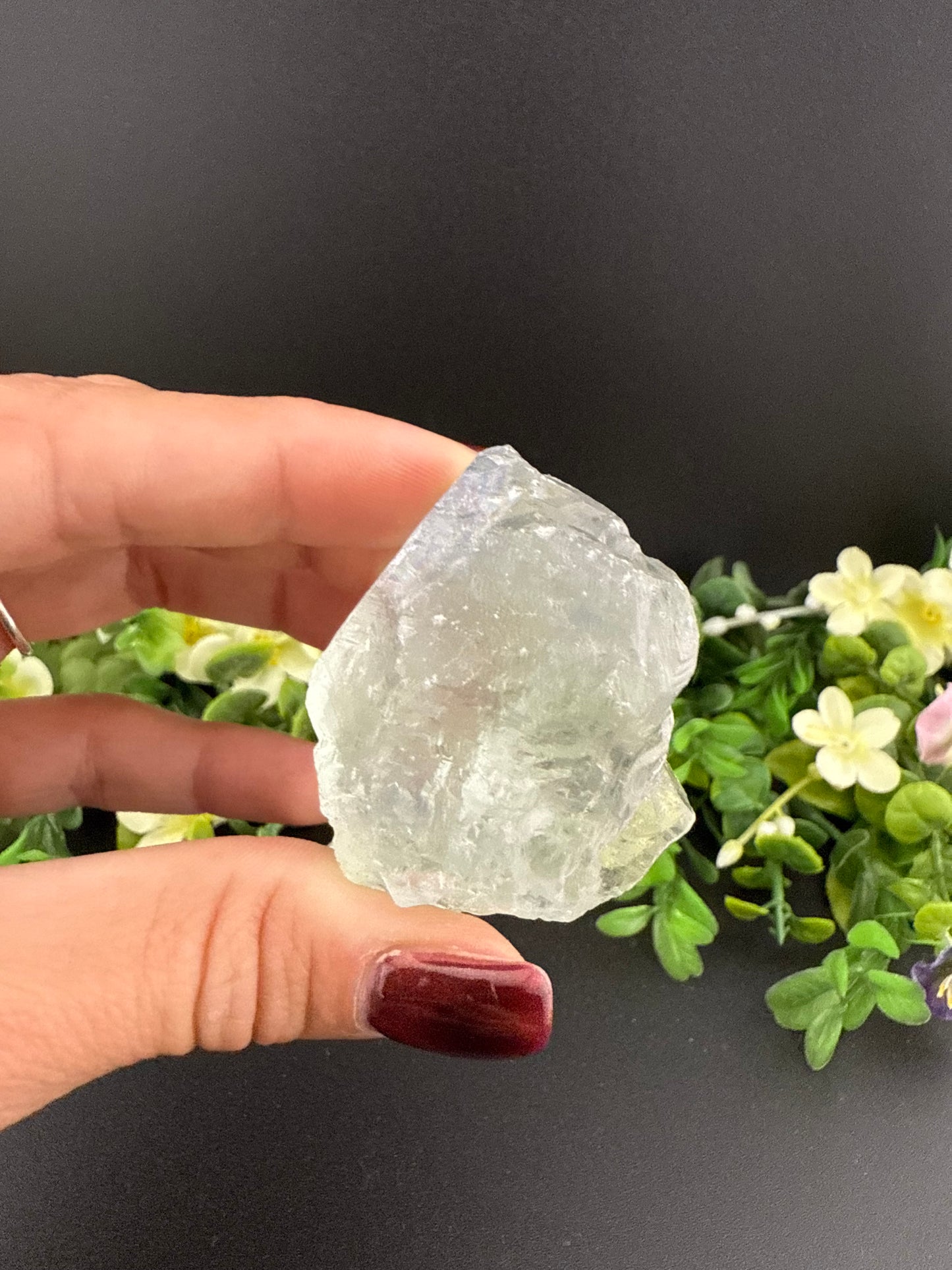 Raw Green Fluorite