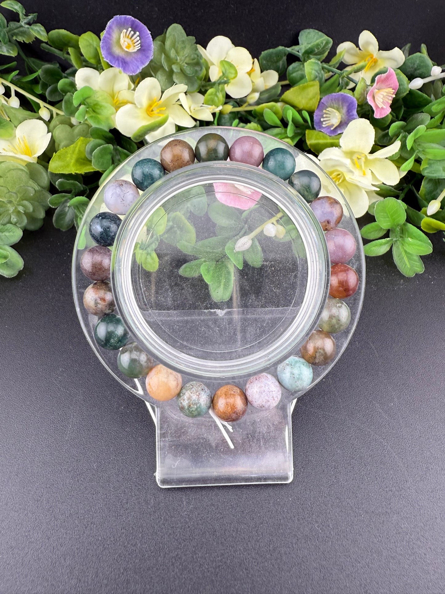 8mm Ocean Jasper Bracelet