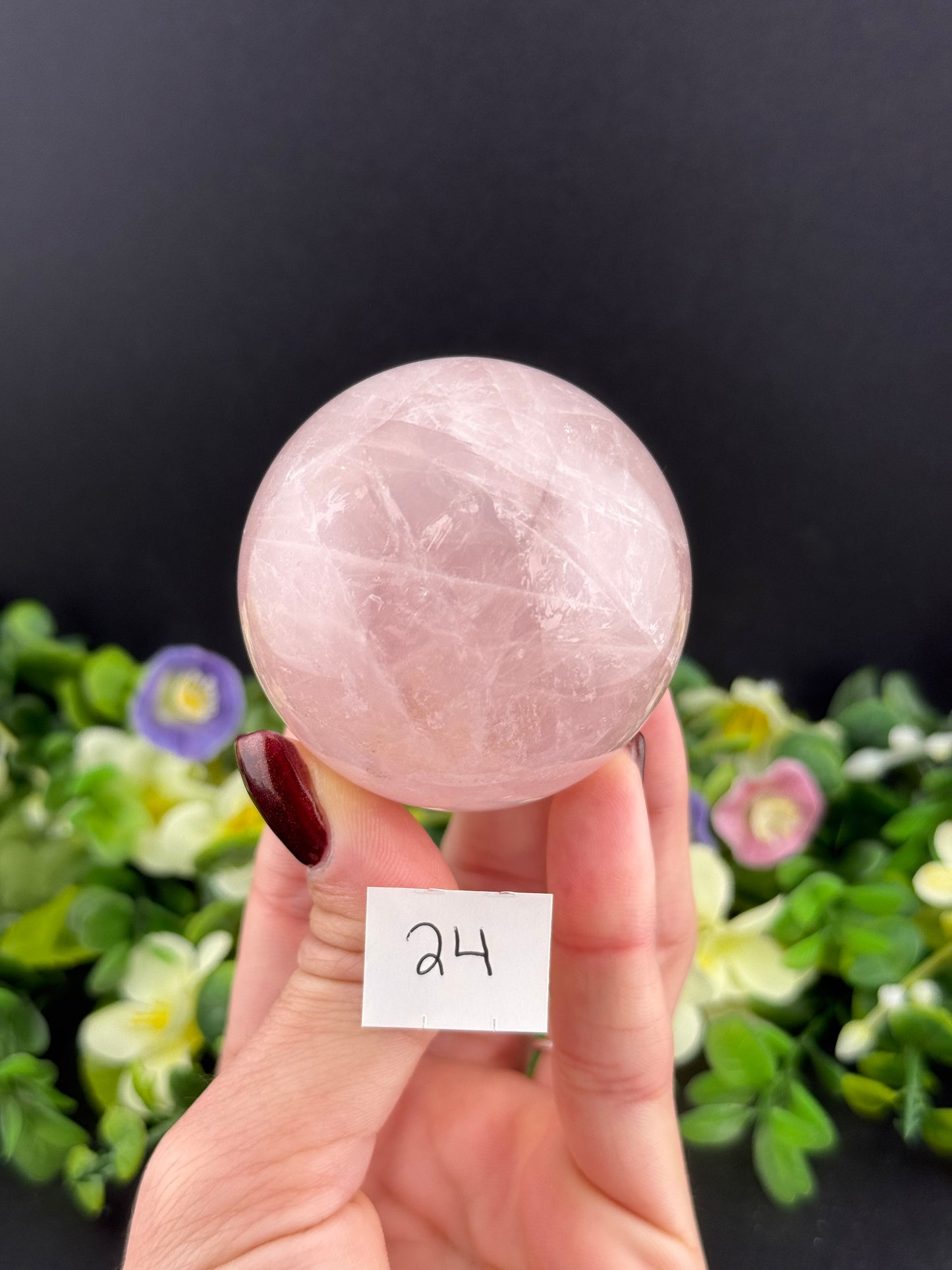 Rose Quartz Spheres