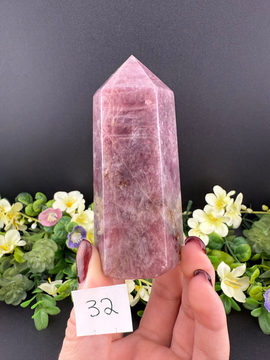 Lavender Rose Quartz Towers