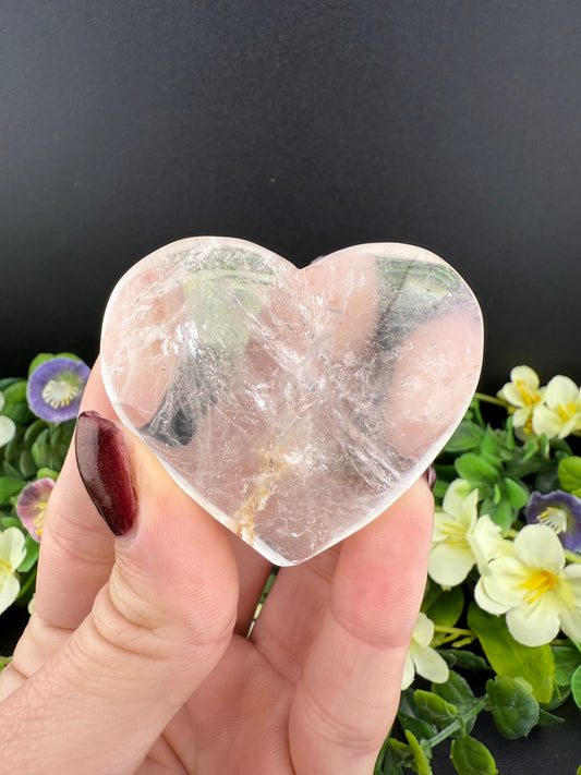 Garden Quartz Heart