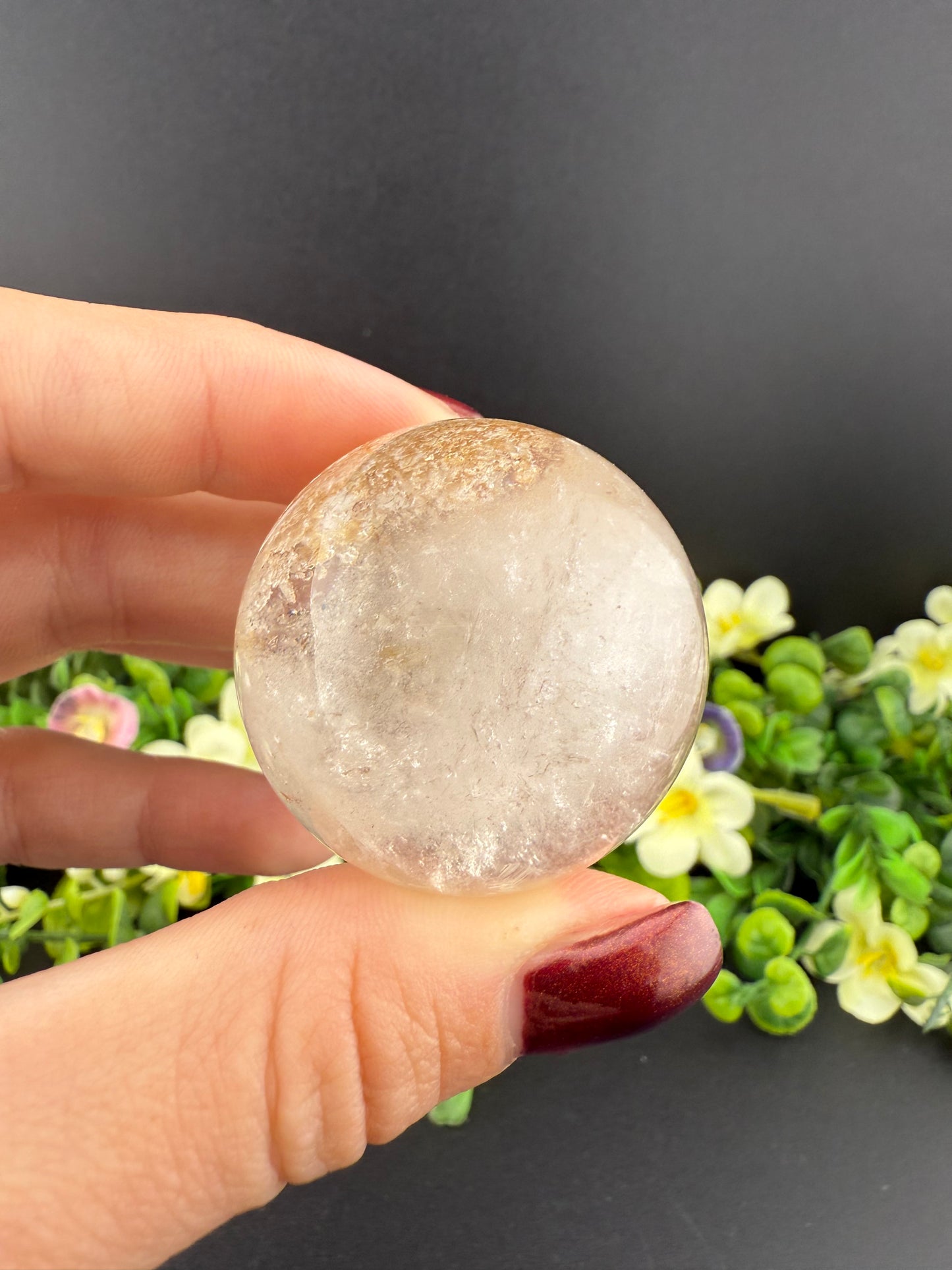 Small Garden Quartz Sphere
