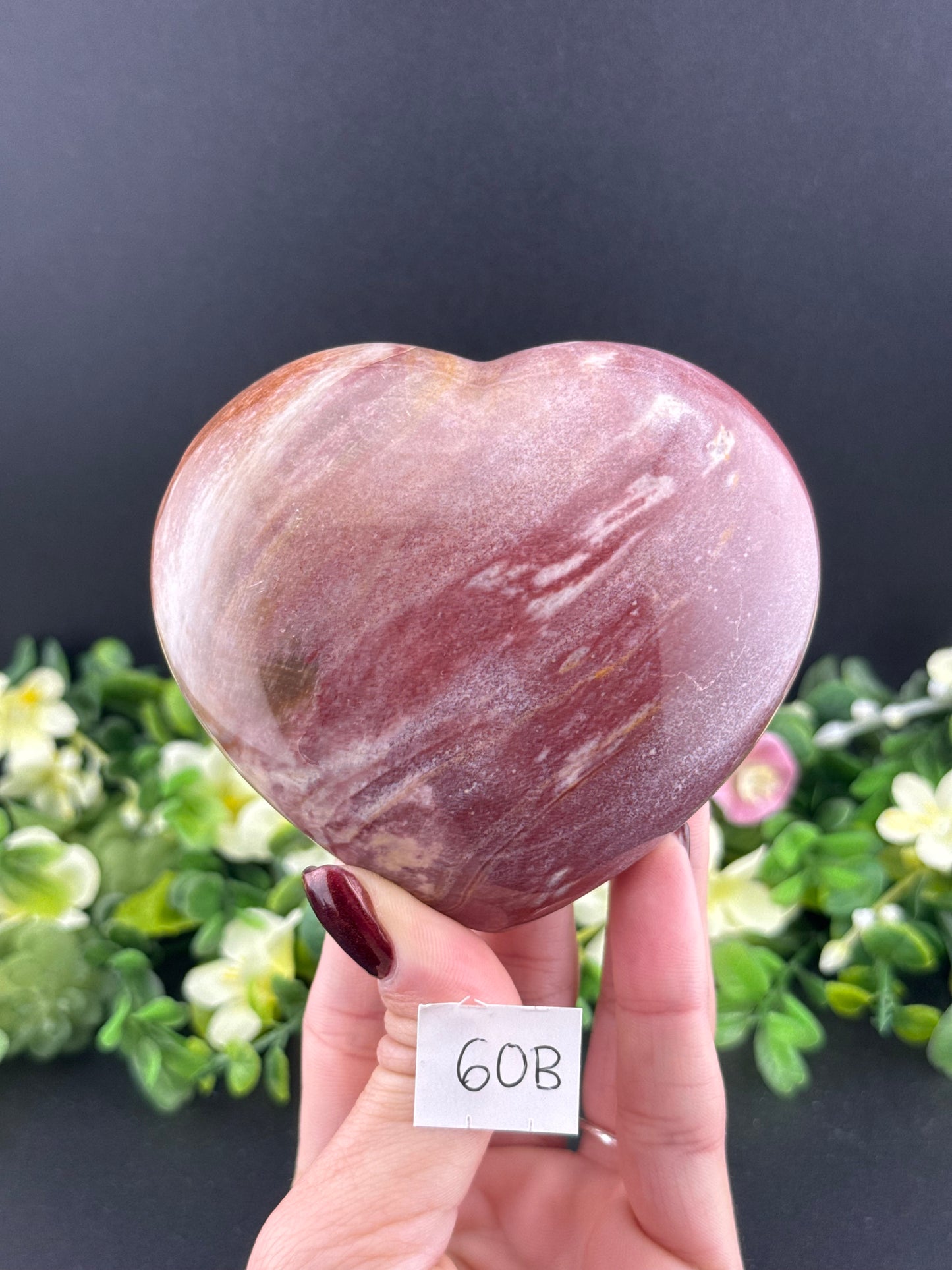 Big Petrified Wood Hearts