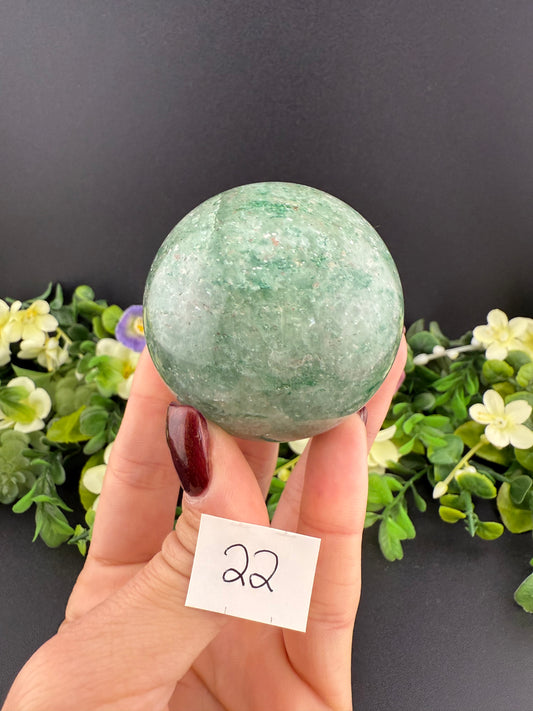 Green Aventurine Spheres