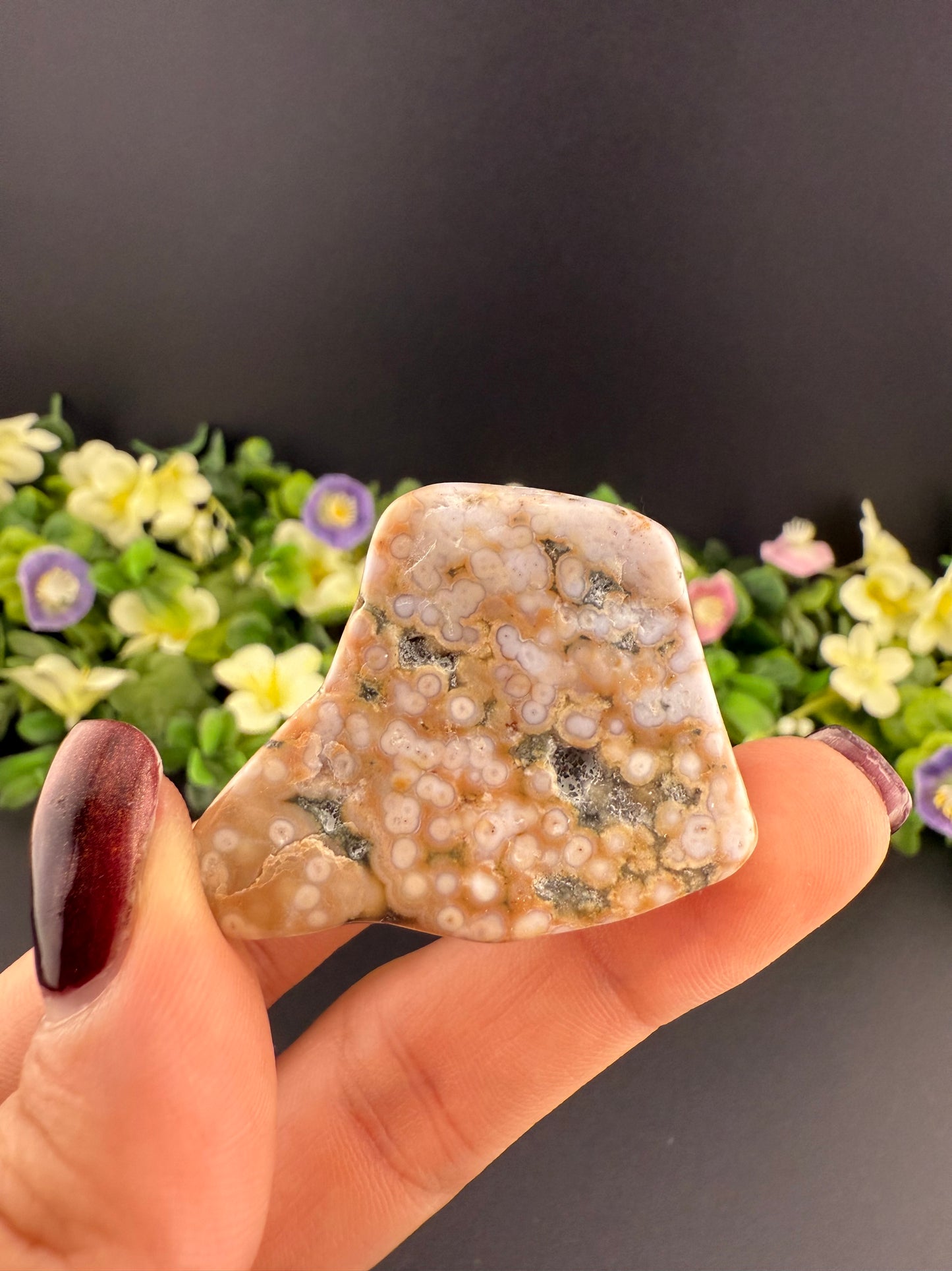 Small Druzy Ocean Jasper Freeform