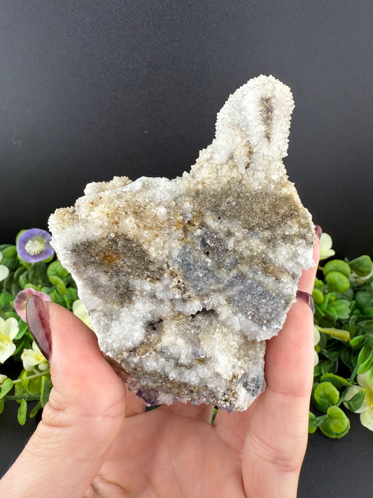 Big Blue Heart Fluorite Specimen