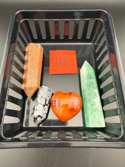 Perfectly Imperfect Crystal Grab Baskets ($50 Value)