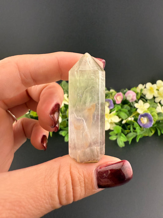 Small Candy Fluorite Tower