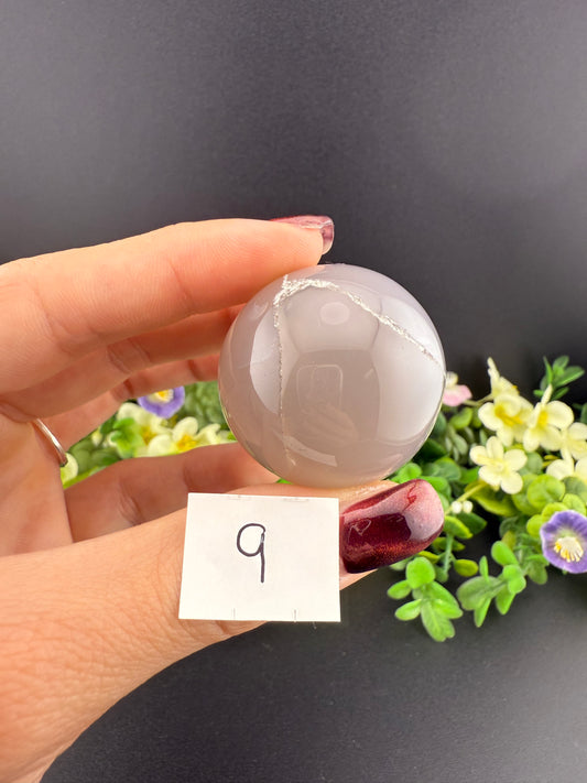 Small Agate Spheres