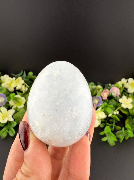 Blue Calcite Egg