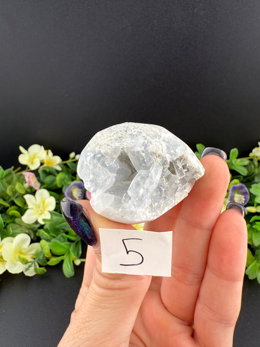 Blue Celestite Clusters