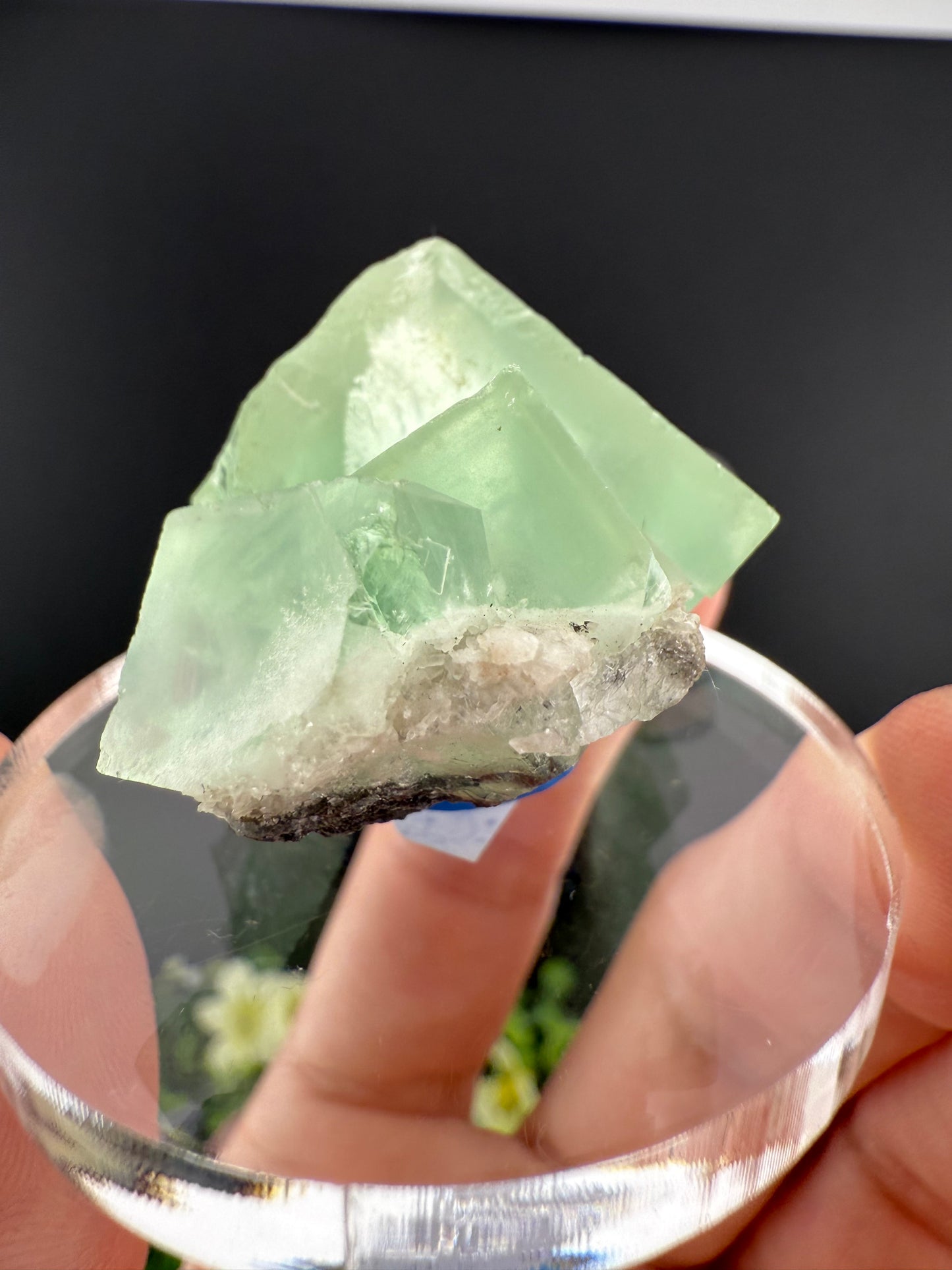 XHL Green Cubic Fluorite