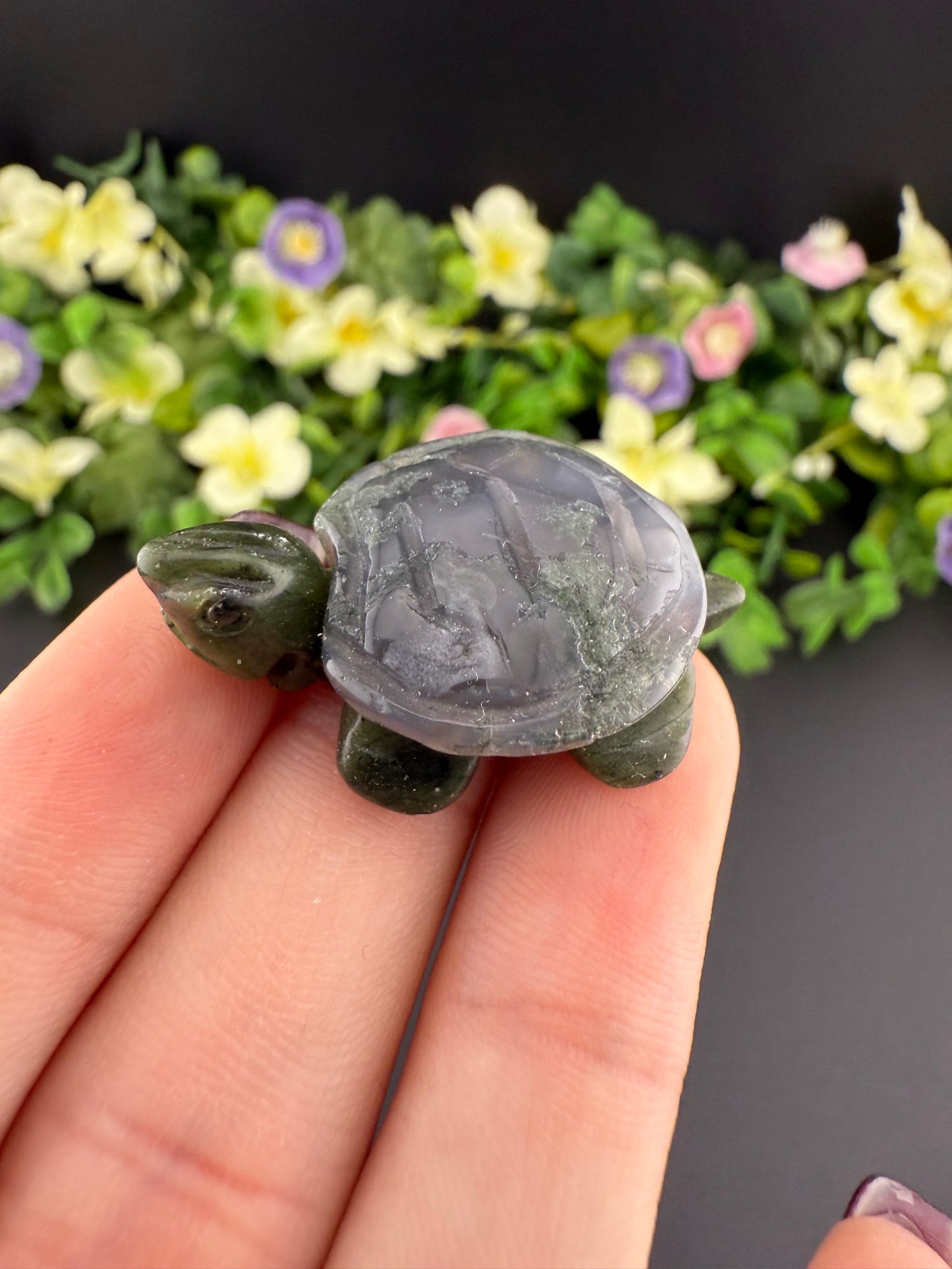 Tiny Turtle Carvings