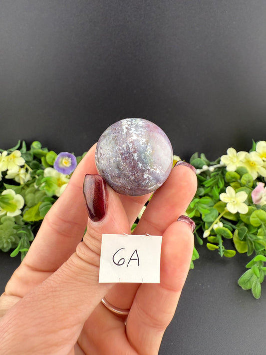 Small Ocean Jasper Spheres