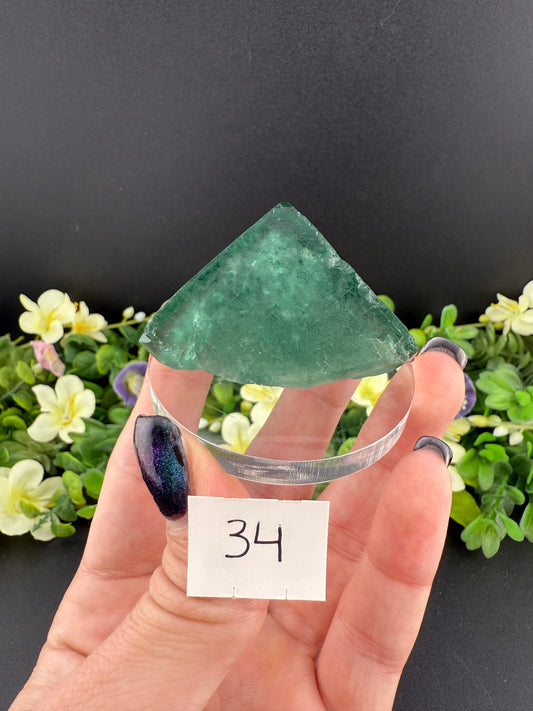 Daylight Fluorite Floaters on Stands