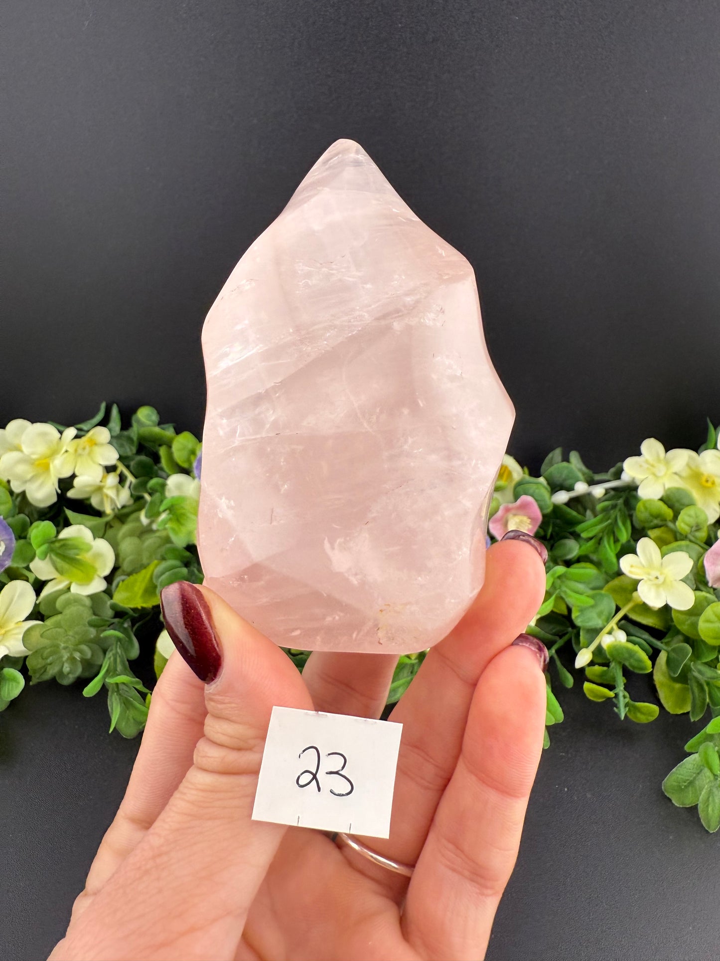 Rose Quartz Flames