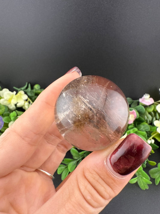 Small Garden Quartz Sphere
