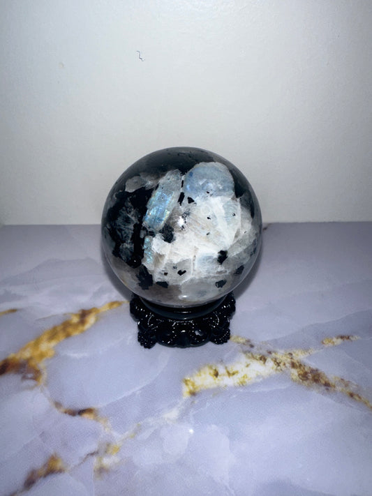 Plastic Cauldron Sphere Stand