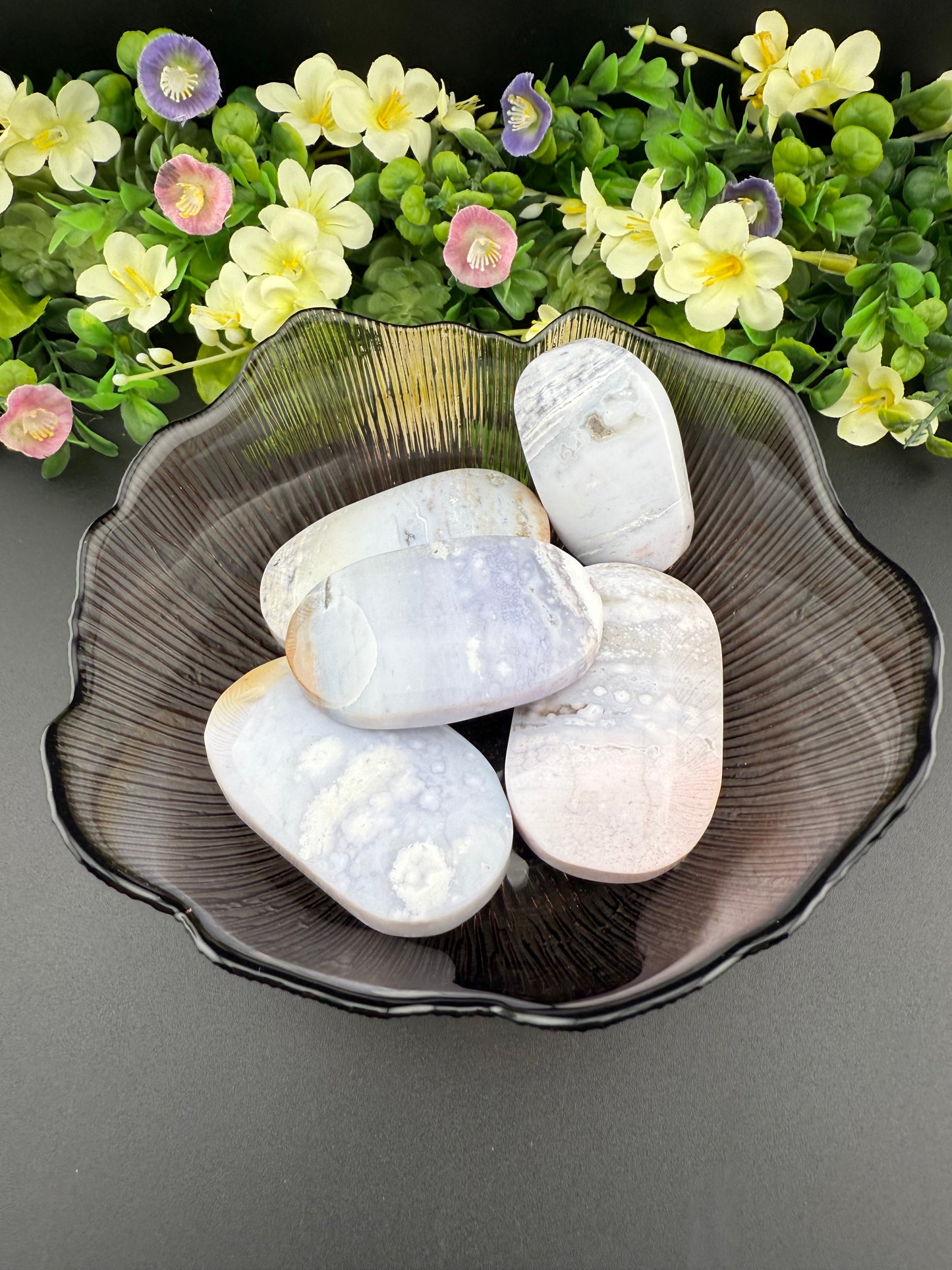 Pastel Ocean Jasper Palmstones