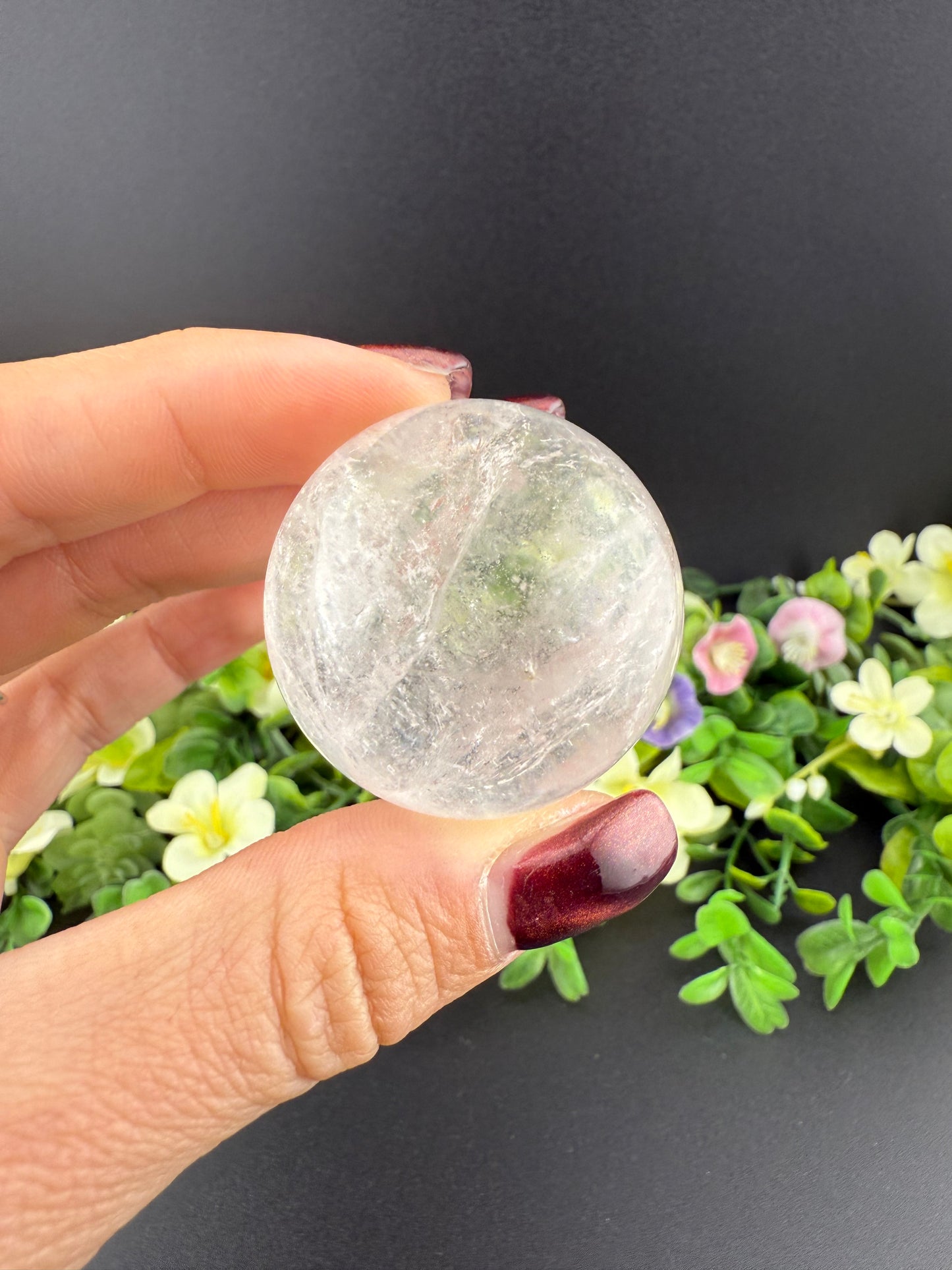 Small Clear Quartz Sphere