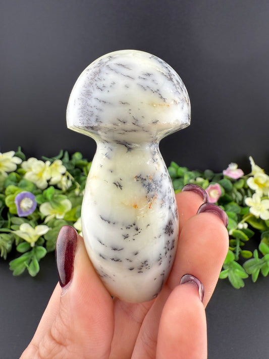 Dendritic Agate Mushroom