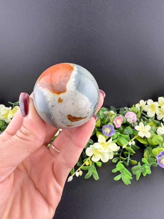 Polychrome Jasper Sphere