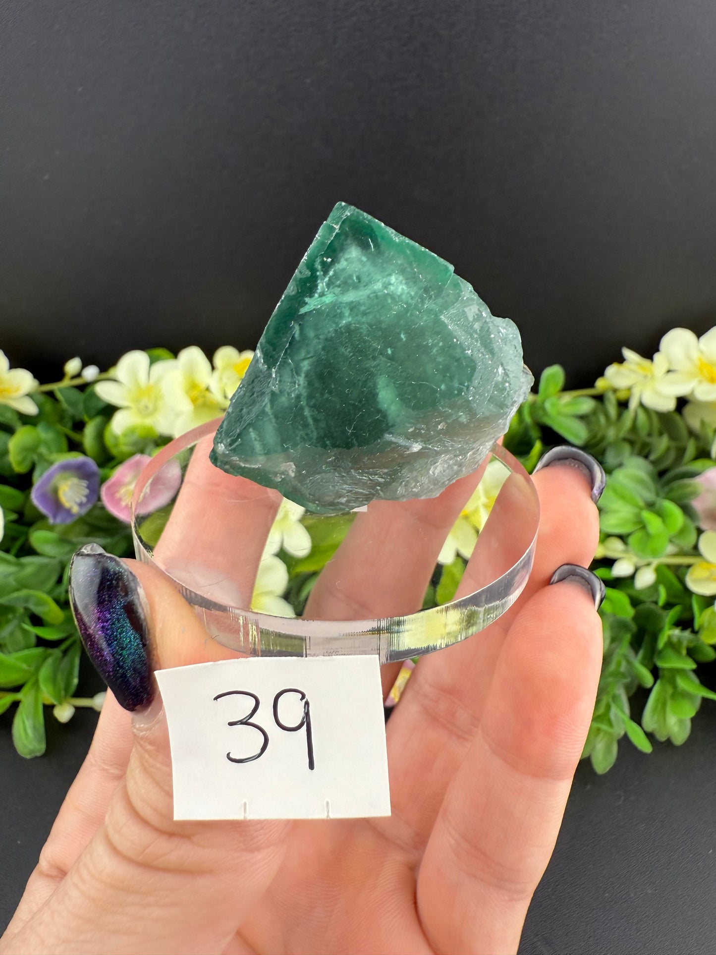 Daylight Fluorite Floaters on Stands