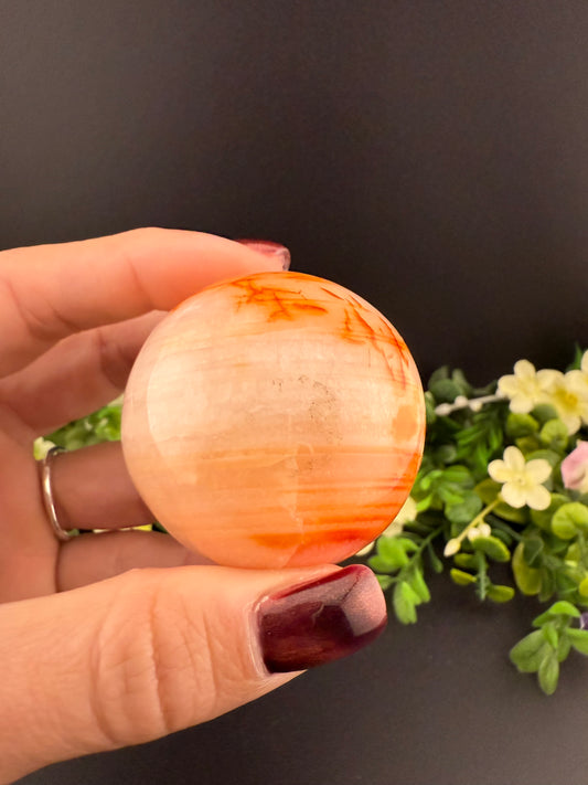 Small Carnelian Sphere