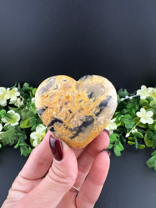 Bumblebee Jasper Heart