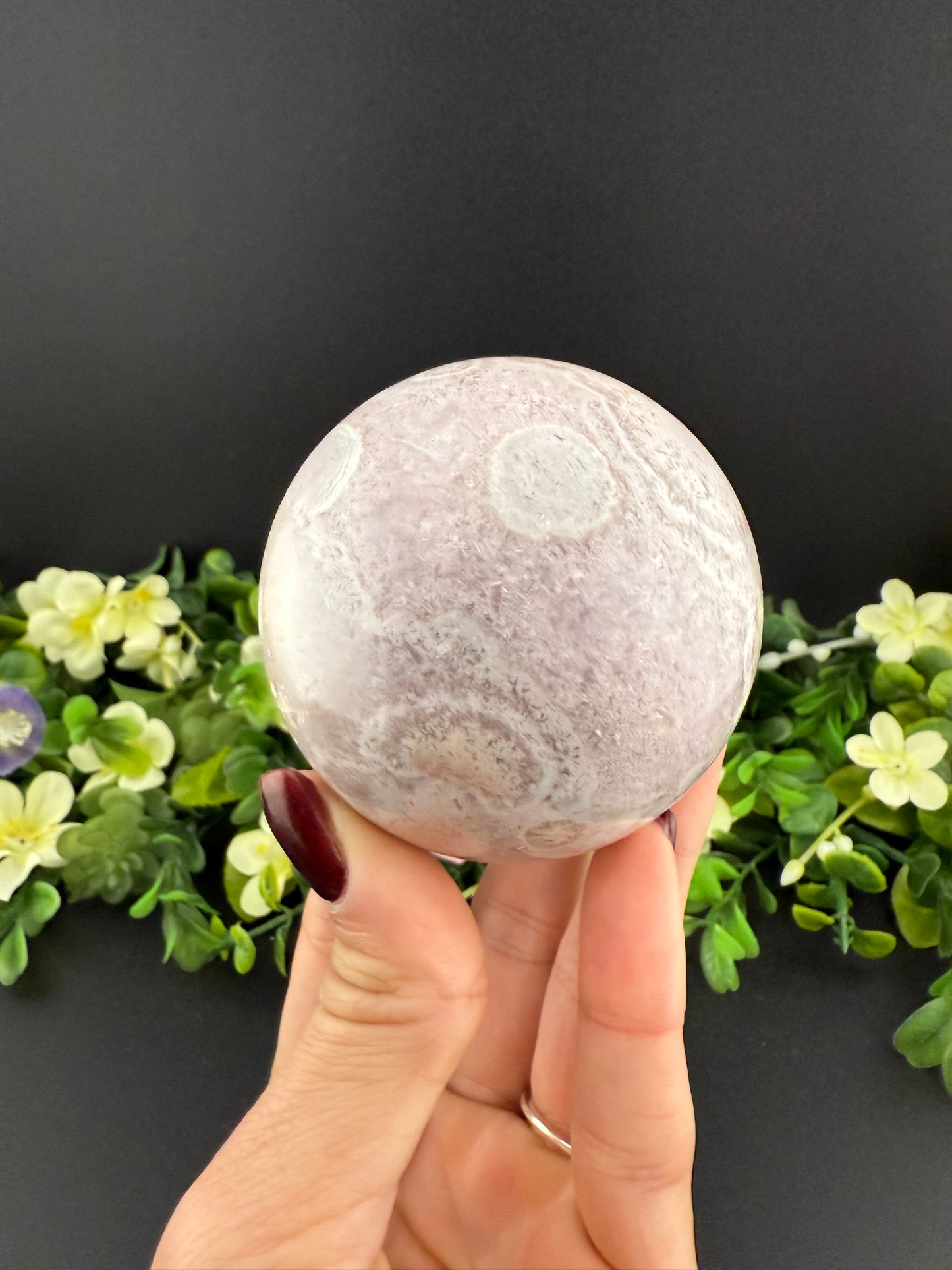 Pink Amethyst Sphere