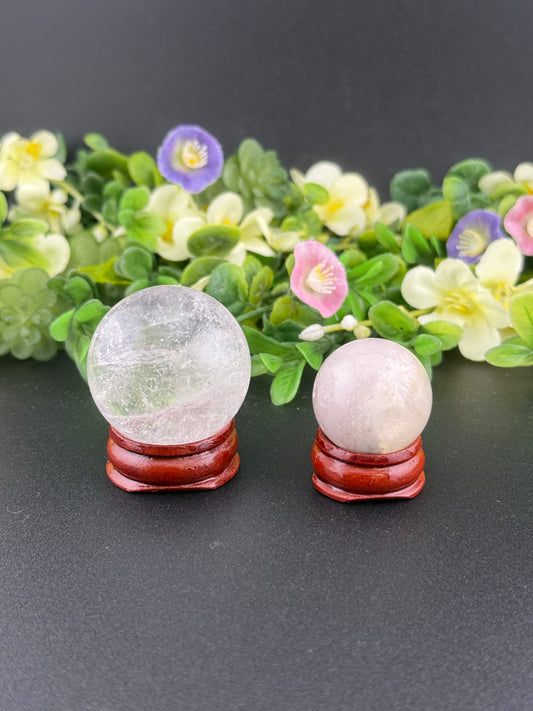 Wooden Sphere Stand