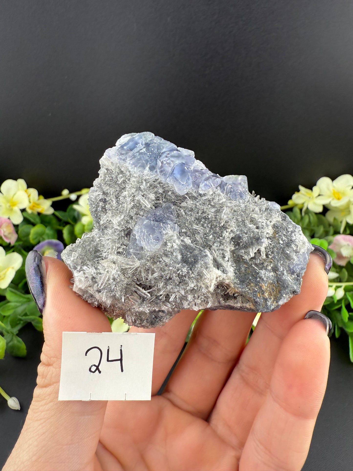 Tanzanite Fluorites
