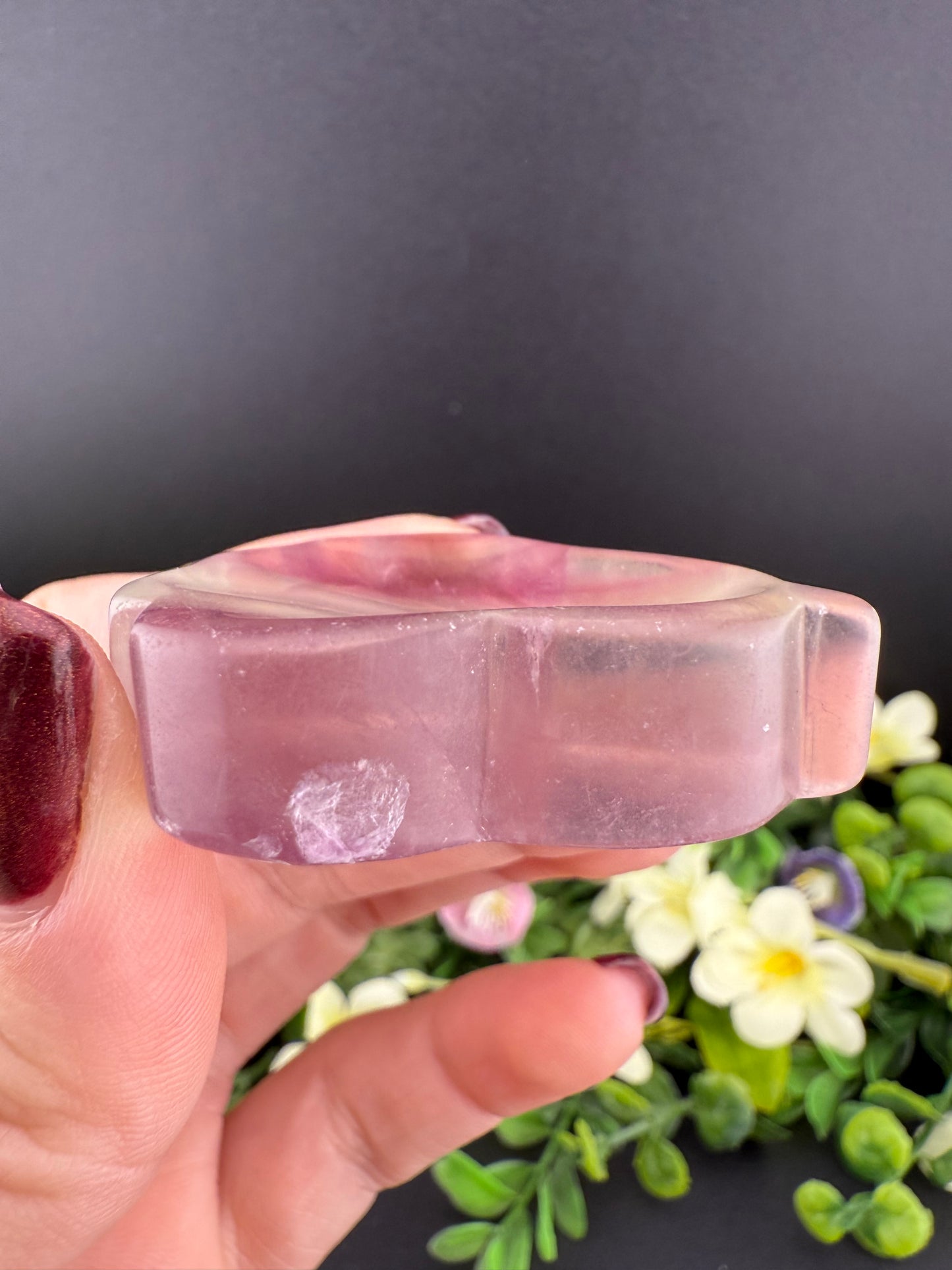 Tiny Fluorite Bell Bowl