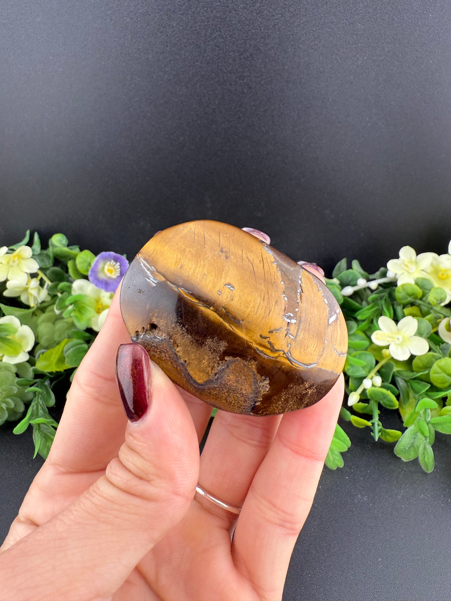 Tiger’s Eye Palmstone
