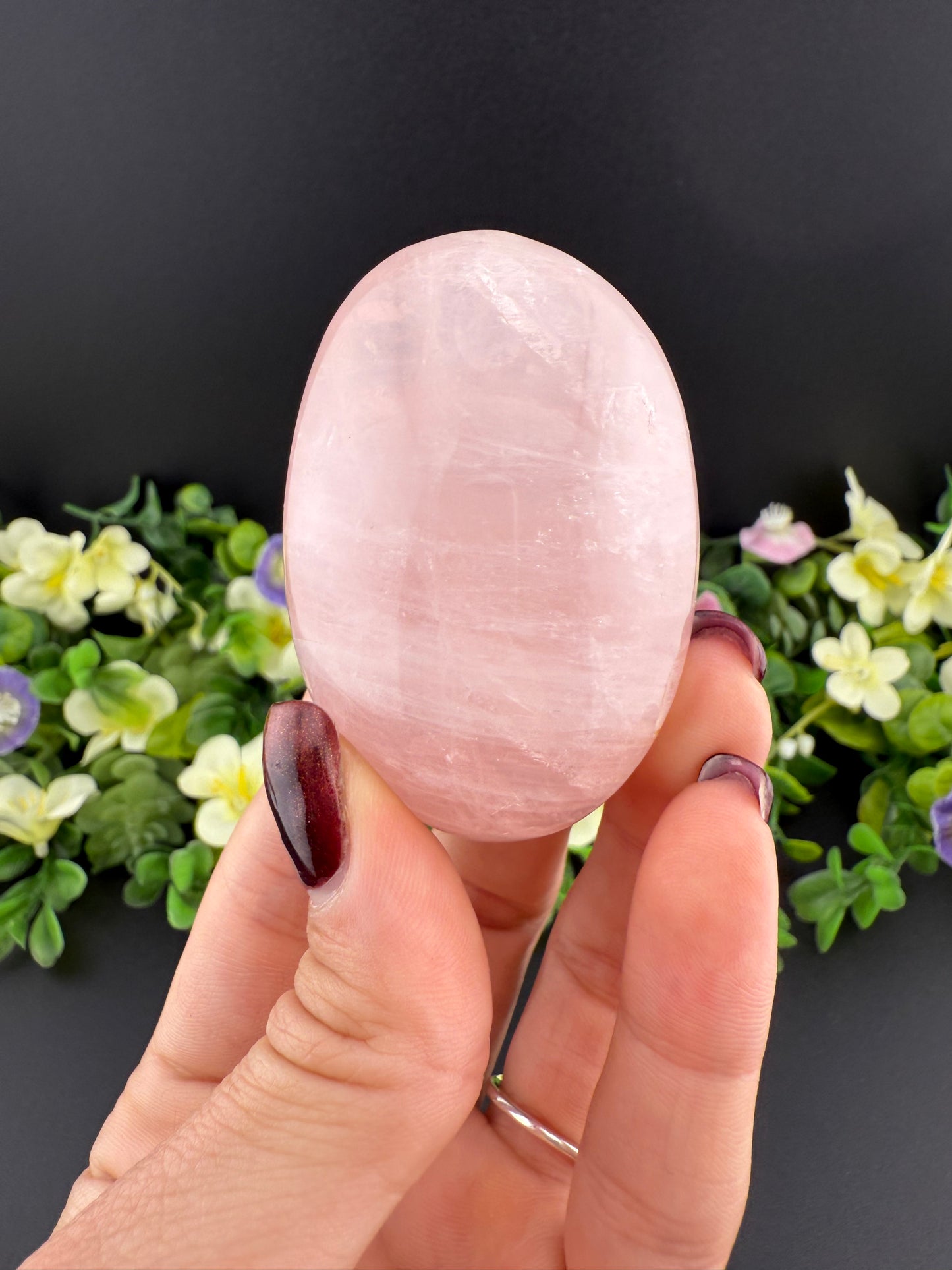 Rose Quartz Palmstone