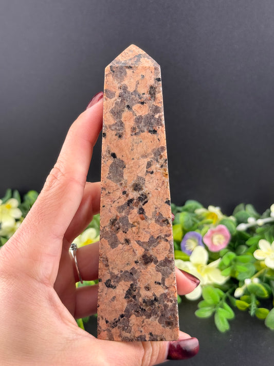 Leopard Skin Jasper Tower