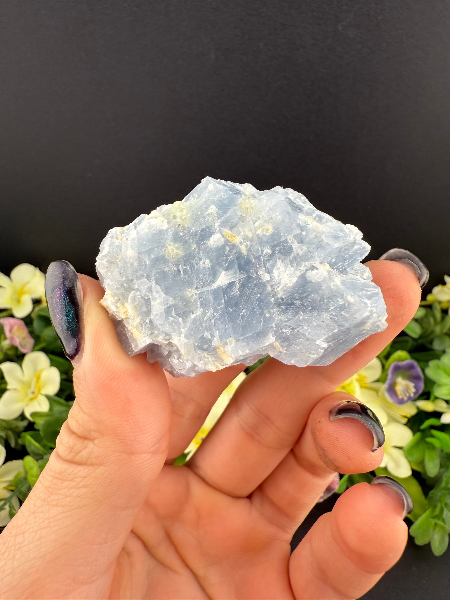 Raw Blue Calcite
