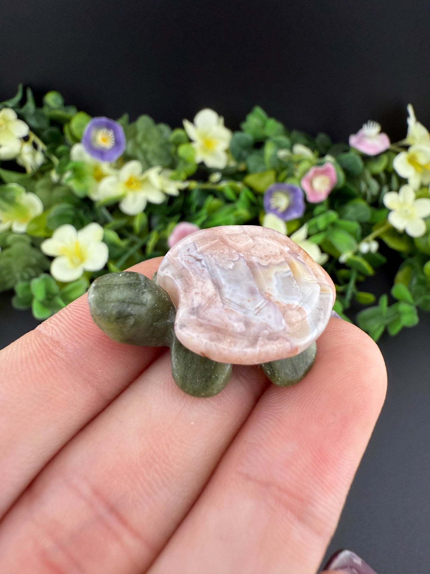 Tiny Turtle Carvings