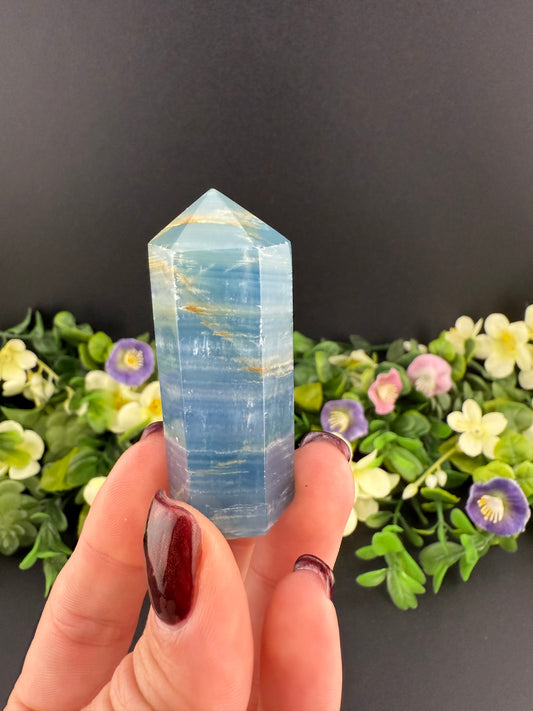 Small Blue Onyx Tower