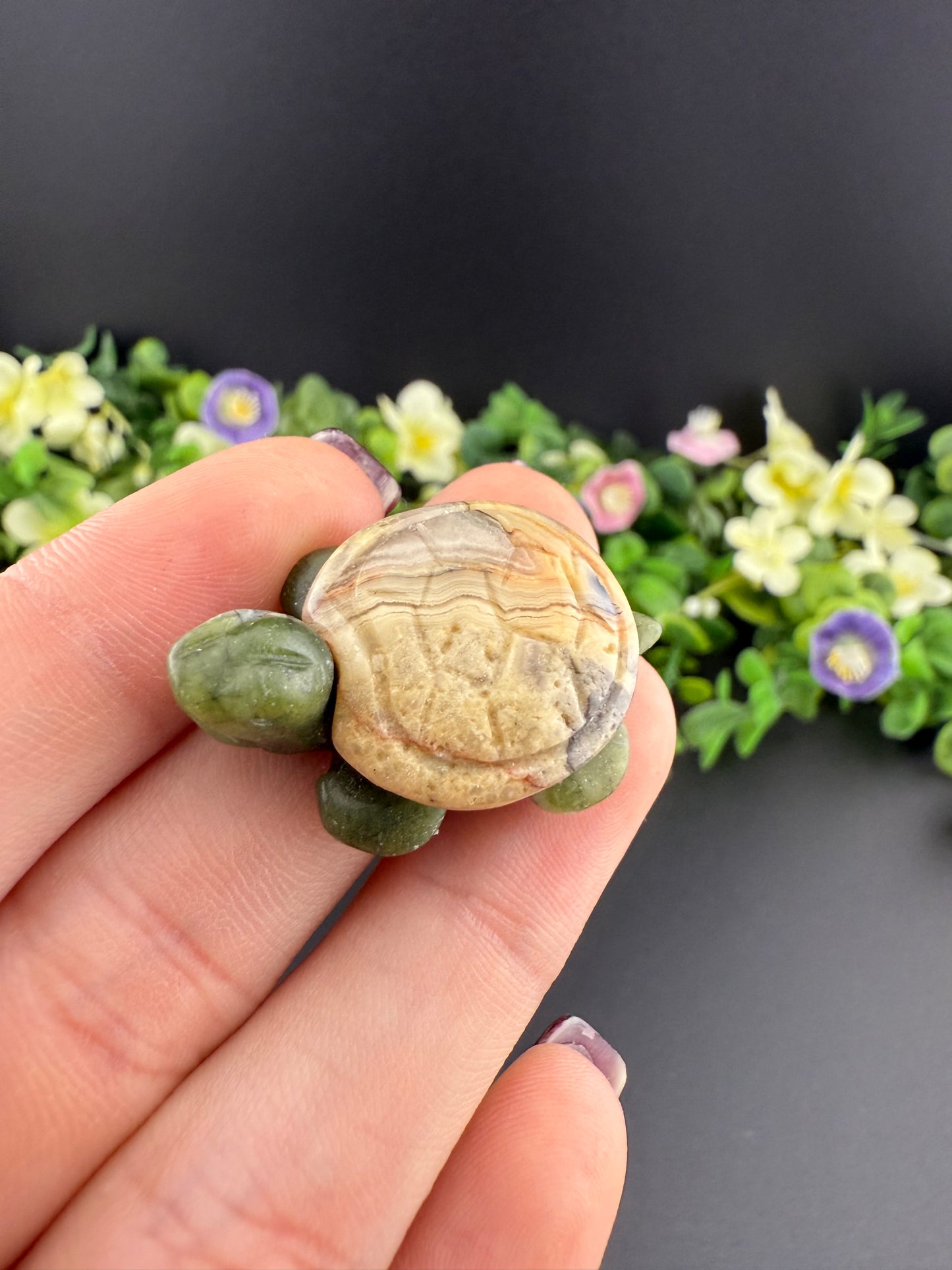 Tiny Turtle Carvings