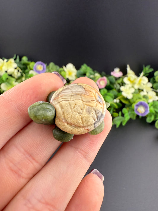 Tiny Turtle Carvings